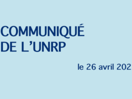 communiqué de l'UNRP